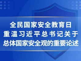 全民国家安全教育日，重温习近平总书记关于总体国家安全观的重要论述